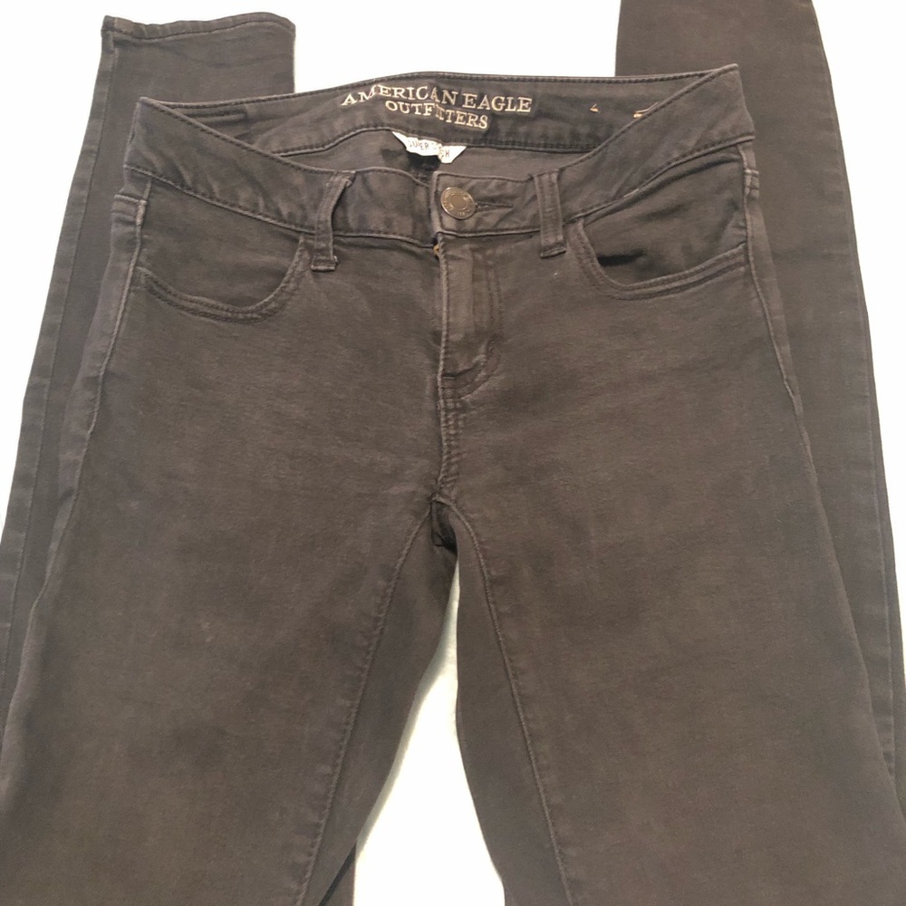 Black American Eagle Jeggings